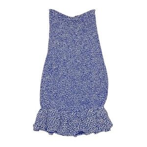 Blue and White American Eagle XXS bodycon mini dress